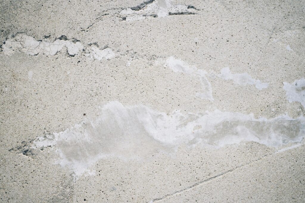 Cracked concrete surface repair  Denton TX